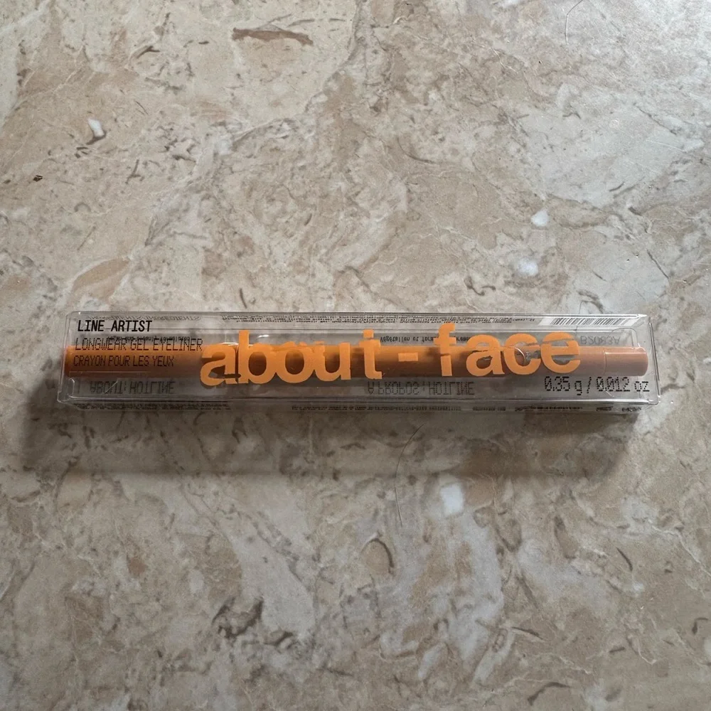 ABOUT-FACE LINE ARTIST GEL EYELINER MATTE LINER BIRDS OF PARADISE ORANGE